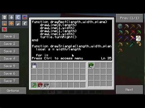 minecraft computercraft turtle api.